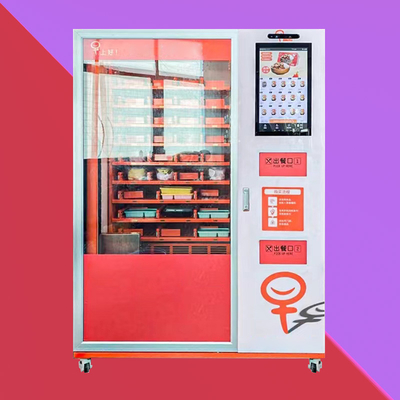 Kundenspezifischer Automat der warmen Küche der Mahlzeit-Brotdose-OEM/ODM mit Aufzugs-System
