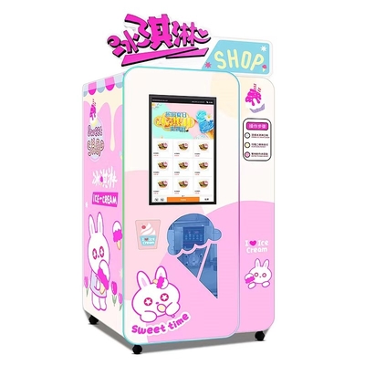Automatische industrielle Sahnemaschine Soems Mini Vending Machine For Ice