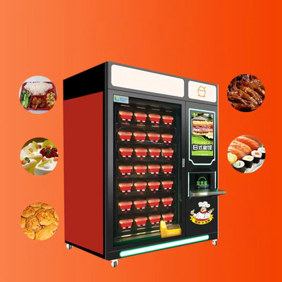 Erhitzter Kasten-Brotdose-Schnellimbiss-automatischer Schließfach-Pizza-Automat des Gerät-50 für Verkauf